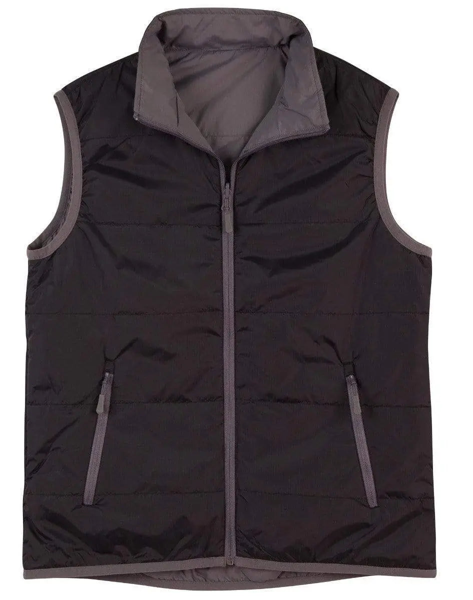 WINNING SPIRIT Versatile Vest Ladies' JK38 Casual Wear Winning Spirit Black/Grey 10